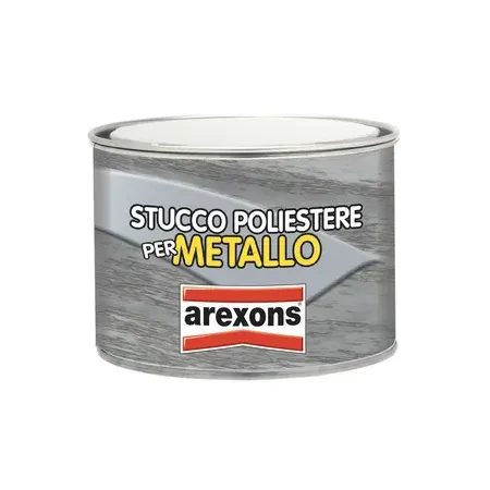Arexons STUCCO POLIESTERE PER METALLI 750 g CON INDURITORE INCLUSO