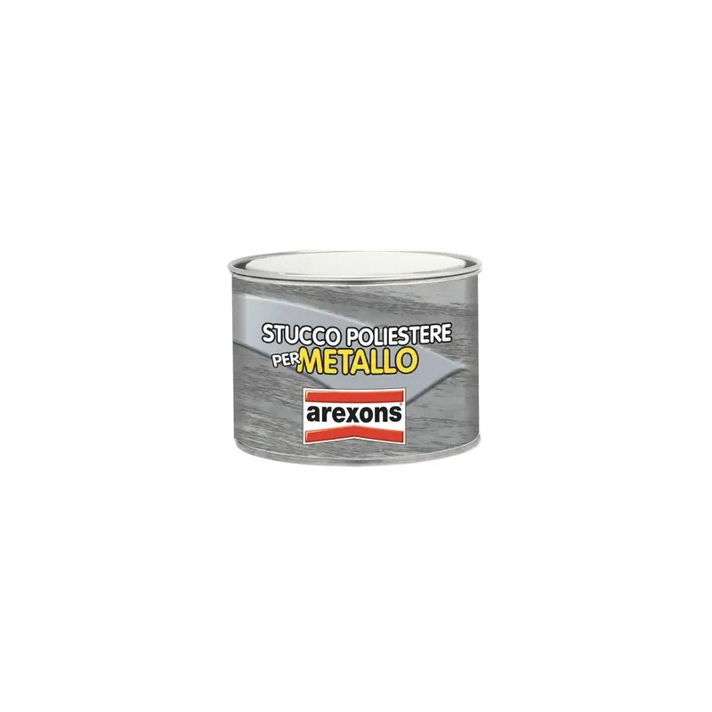 Arexons STUCCO POLIESTERE PER METALLI 750 g CON INDURITORE INCLUSO