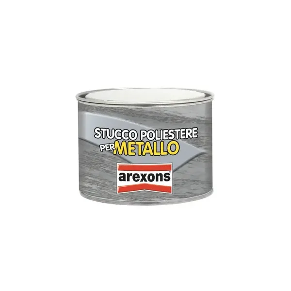 Arexons STUCCO POLIESTERE PER METALLI 750 g CON INDURITORE INCLUSO