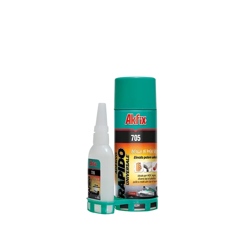 Adesivo Universale Rapido Extra Forte 400ml + Attivatore 125gr | Colla Professionale