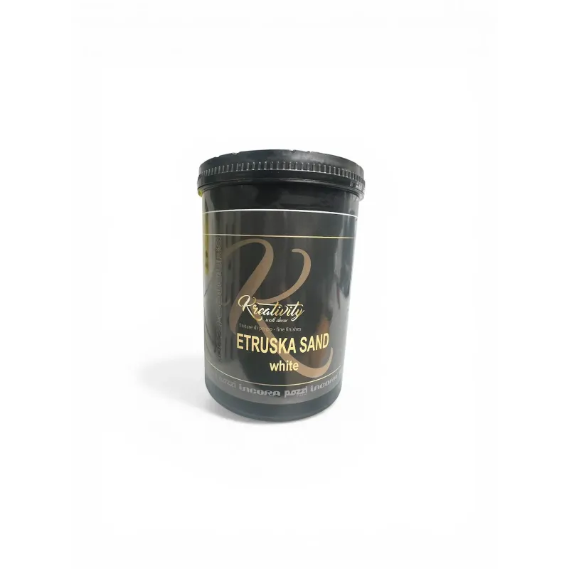 Pittura effetto sabbia bianco 1L Kreativity umipas