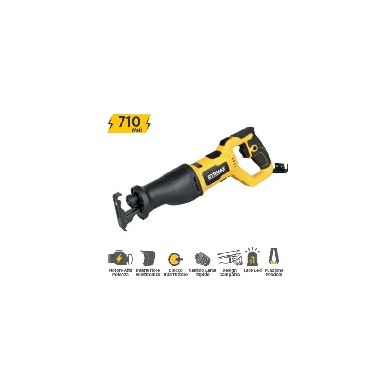 Rtrmax Sega a Gattuccio RTRMAX 710W Taglio 110 mm umipas