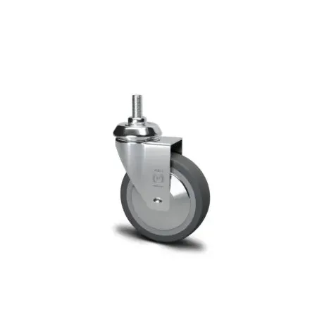 RUOTA PER ARREDAMENTO AVO 220CB GIREVOLE DIAMETRO 100X24 MM CON PERNO 10X20 MM PORTATA 60 KG
