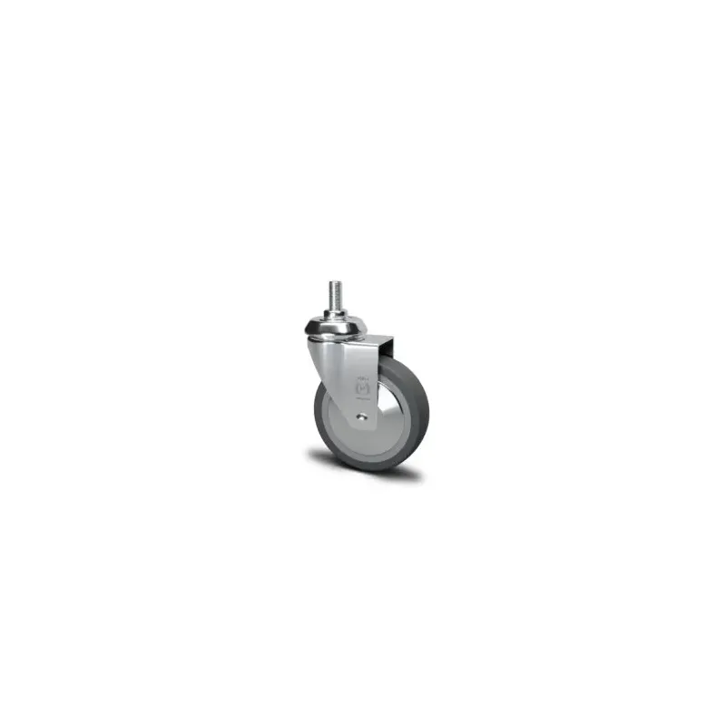 RUOTA PER ARREDAMENTO AVO 220CB GIREVOLE DIAMETRO 100X24 MM CON PERNO 10X20 MM PORTATA 60 KG