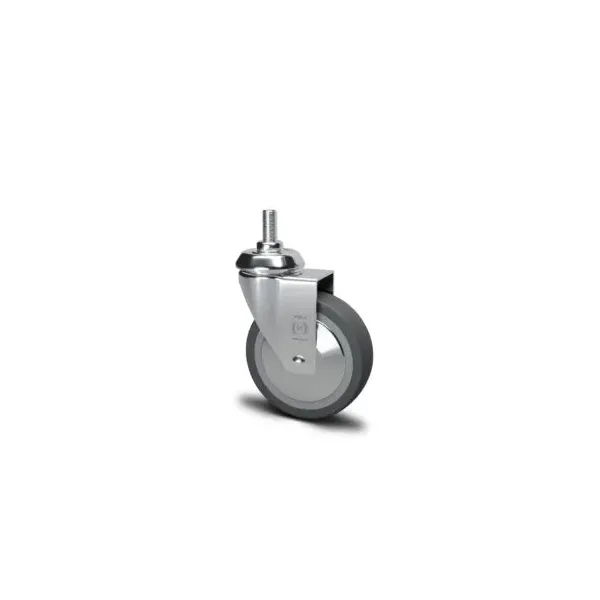 RUOTA PER ARREDAMENTO AVO 220CB GIREVOLE DIAMETRO 100X24 MM CON PERNO 10X20 MM PORTATA 60 KG