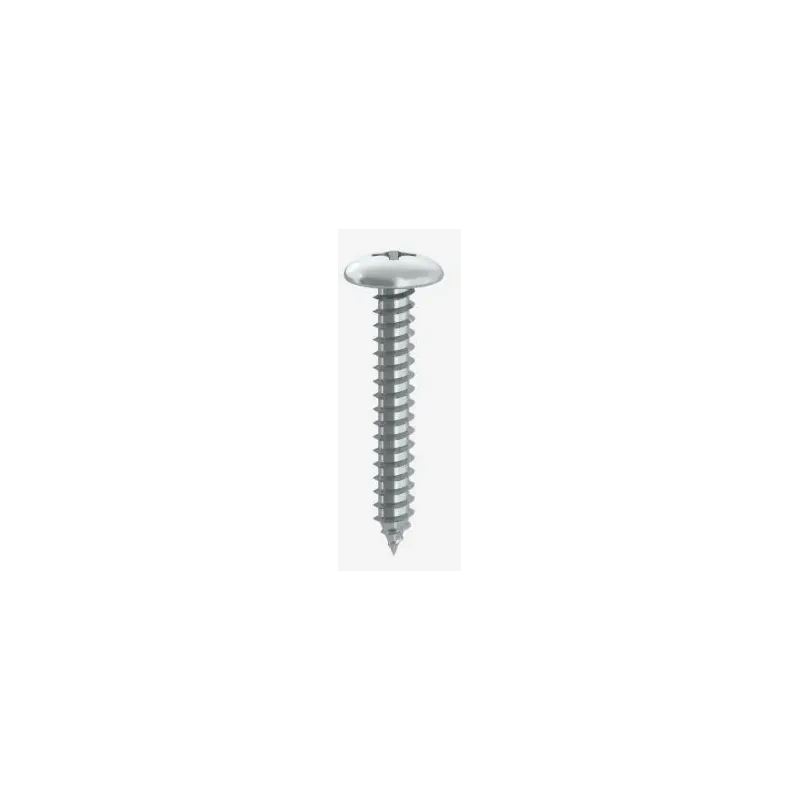 AMBROVIT VITI AUTOFILETTANTI 5,5X13 MM TESTA MEZZA TONDA CROCE PH2 ZINCATE PEZZI 1000