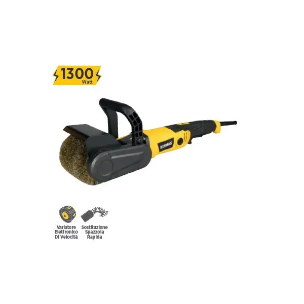 RTRMAX MACCHINA LUCIDATRICE A RULLO 1300 WATT