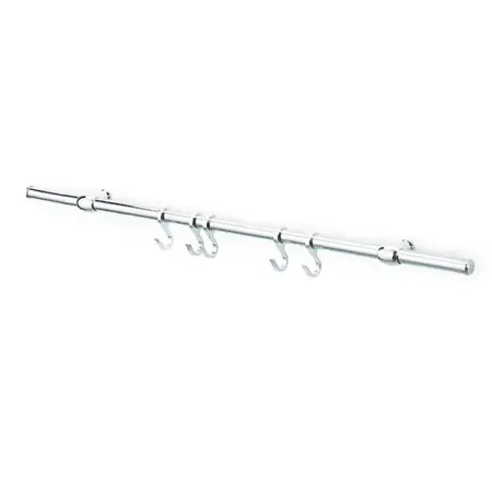 Kit tubo sottopensile VI.TEL Ø16 mm 90 mm nichel satinato umipas