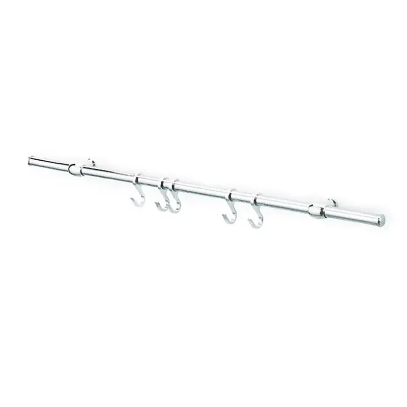 Kit tubo sottopensile VI.TEL Ø16 mm 90 mm nichel satinato umipas