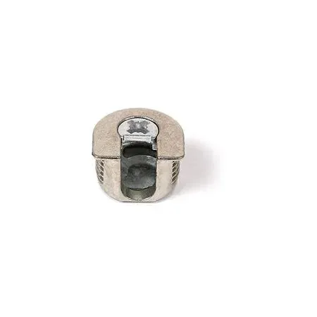 VI.TEL. GIUNZIONE ECCENTRICO IN ZAMA NICHELATO 12,5X20 MM
