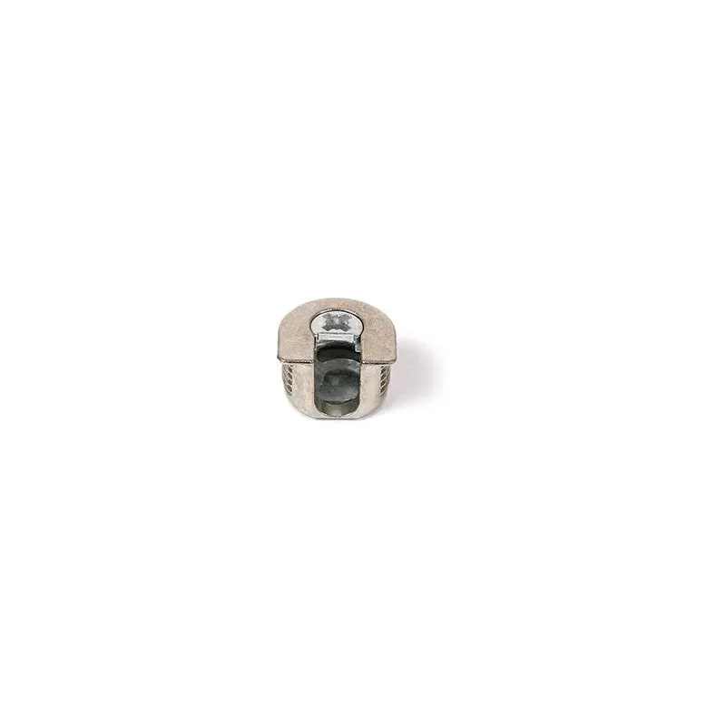 VI.TEL. GIUNZIONE ECCENTRICO IN ZAMA NICHELATO 12,5X20 MM