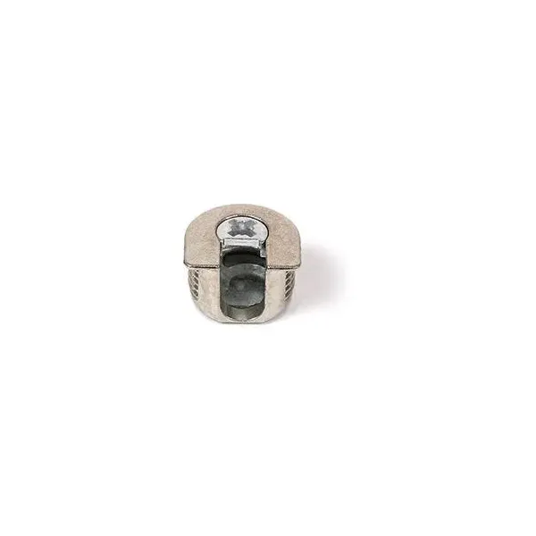 VI.TEL. GIUNZIONE ECCENTRICO IN ZAMA NICHELATO 12,5X20 MM
