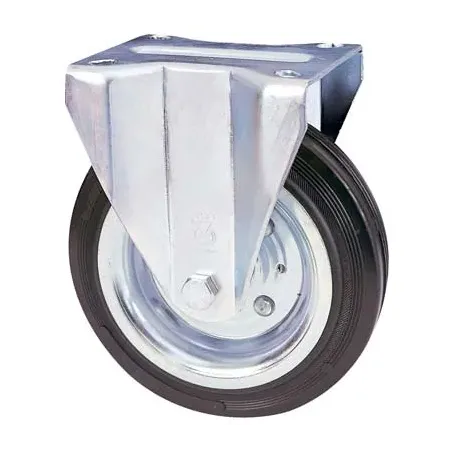 Ruota AVO 80A Ø150x40 con Piastra Fissa | Portata 135 Kg umipas