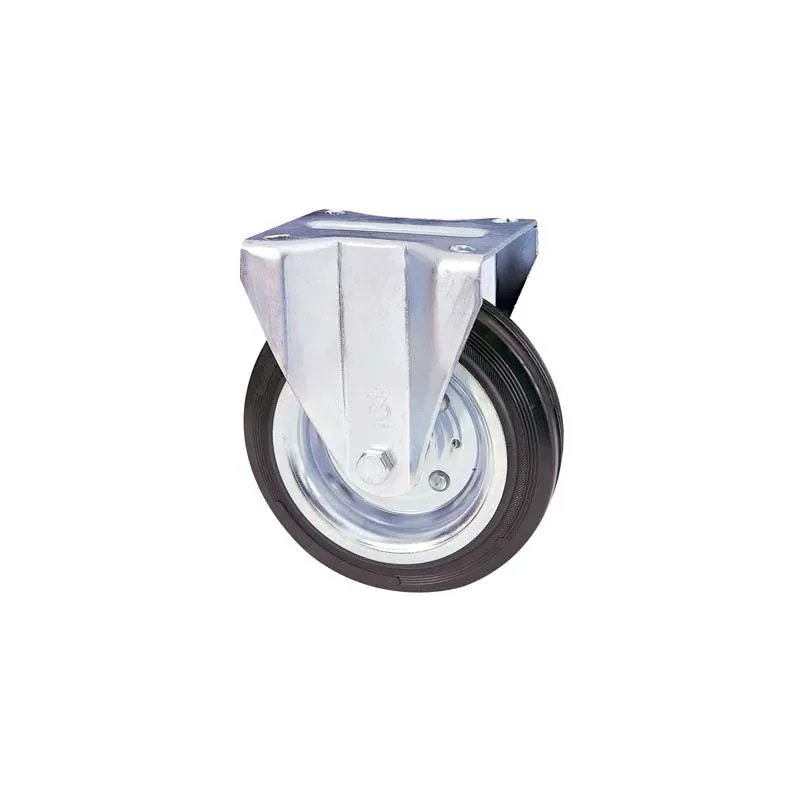 Ruota AVO 80A Ø150x40 con Piastra Fissa | Portata 135 Kg umipas