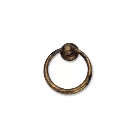 Marella MANIGLIA ANTICA PER MOBILI IN OTTONE 33X39 MM COLORE OTTONE ANTICO - Art. MG2626