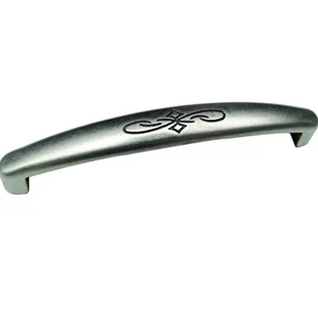 Marella MANIGLIA PER MOBILI IN ZAMA 96 MM COLORE SIMILFERRO - Art. MG4329
