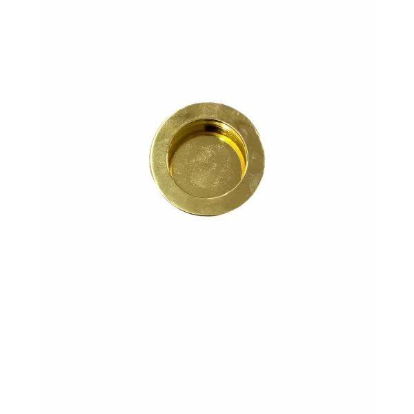 NICCHIA TONDA IN OTTONE AD INCASSO DIAMETRO 40 MM ORO Art.MG23986