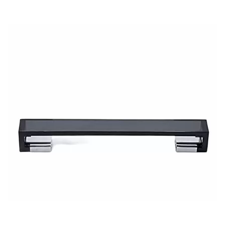 Poliplast MANIGLIA PER MOBILI IN ABS INTERASSE 160 MM COLORE FUME' CROMO LUCIDO 037B
maniglia, maniglia anta cucina, maniglia a