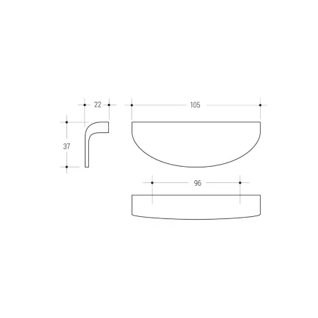 Poliplast MANIGLIA PER MOBILI IN ABS INTERASSE 96 MM COLORE ALLUMINIO
maniglia, maniglia anta, maniglia anta mobile, maniglia a 2
