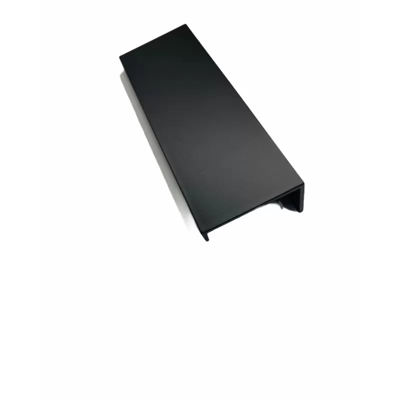 Poliplast MANIGLIA PER MOBILI IN ABS INTERASSE 96 MM COLORE NERO - Art. 0320VE 
maniglia nascosta per cucina