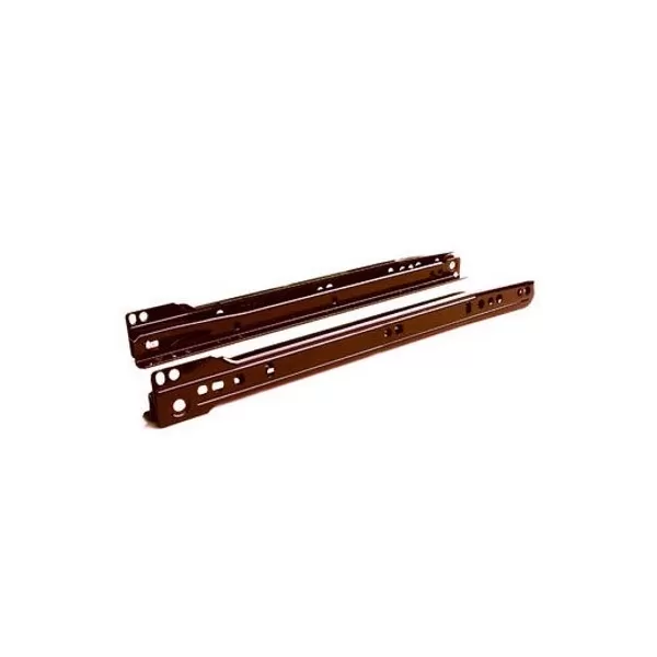 Ram Industrie GUIDE PER CASSETTI SU ROTELLE ESTRAZIONE PARZIALE MARRONE 400 MM SERIE 79 - KG 25 guide ram, guide per cassetto, g